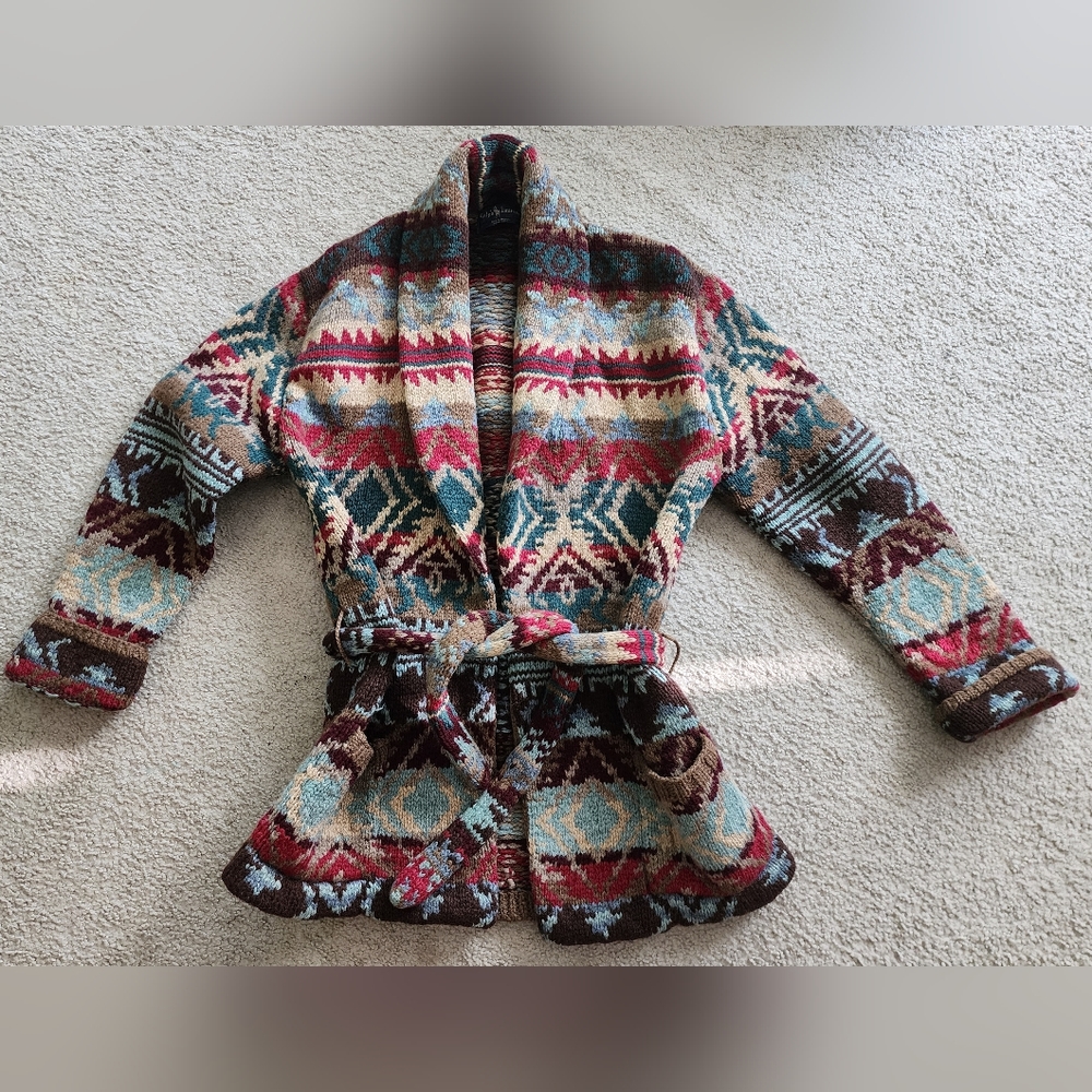 Ralph Lauren Sweater Jacket Vintage